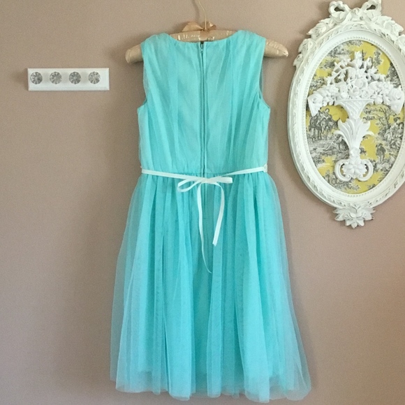 Sea foam Royal Princess Girl Dress - Picture 3 of 7